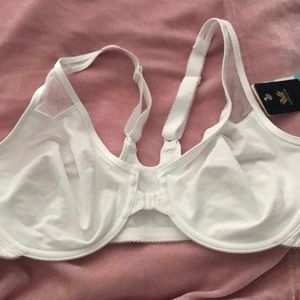 White halter bra